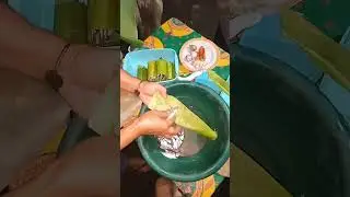 paksiw na galunggong sa dahon ng saging