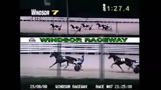 2000 Windsor Raceway BIONIC BALLAD Mike Saftic OSS Gold Final 2YO C&G Trot