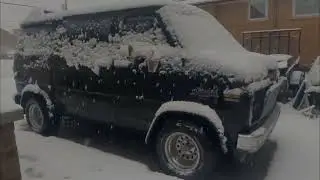 Chevy Van Snow Day + Dash Sneak Peek! - VAN JOURNEY Episode 12