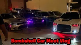 VLOG AT BOMBSHELLS CAR MEET