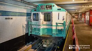 MTA NYCT Subway R-10 Car 3189 At The Transit Museum - A Walk Around Tour in 4K