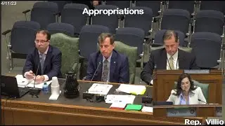 Rep. Villio debates criminal justice reform with the D.O.C.