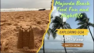 Majorda Beach Goa 🌧️🏖️Monsoon Magic, Food & Stay #goamonsoontrip #nightlifegoa @Aarvi-RJ