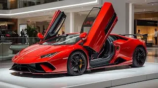 2026 Lamborghini Temerario Rear View Revealed | Black Supercar Presence, Luxury Interior & Future 