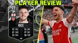 INCOMING 99?? 🤔 97 SHOWDOWN DECLAN RICE PLAYER REVIEW! FIFA 23 ULTIMATE TEAM