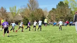 Ninja Crosley Fakes Out Mommy At His Football Game