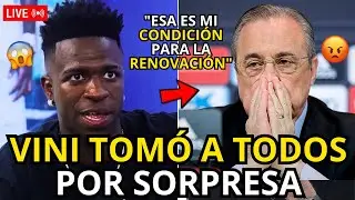 ✅🚨¡BOMBA! ¡VINI JR SORPRENDIÓ A TODOS! ¡NADIE ESPERABA ESTA ACTITUD! NOTICIAS DEL REAL MADRID