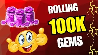 100K GEMS ROLLING😱CASTLE CLASH