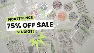 🎉 HUGE 75% OFF SITE WIDE CLEARANCE SALE at Picket Fence Studios! 🎉 Must-See Haul & Amazing Deals!