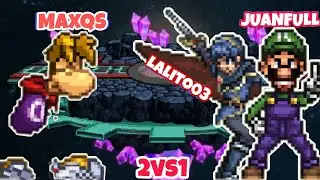 SSF2 Handicap Match online #55 Max QS (Rayman) vs JUANFULL (Luigi) & Lalito03 (Marth)