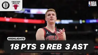 KEVIN HUERTER vs BROOKLYN NETS | 18 PTS - 9 REB - 3 AST | 03-14-2025 Highlights