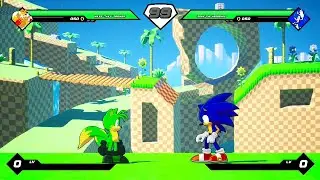 TAILS vs SONIC x3 (Hardest Difficulty) Sonic Smackdown -PC