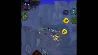 Terraria movement in PvP 🔥⚔️ #terraria #terrariamobile #pvp #terrariagameplay