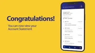 How to check your account statement