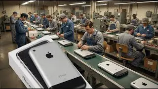 Inside Apple Factory: How the First iPhone Was Built in 2007 (Full Process)