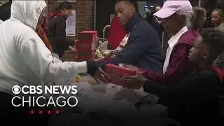 Tinley Park boy holds food drive, grocery giveaway in Englewood for 8th birthday