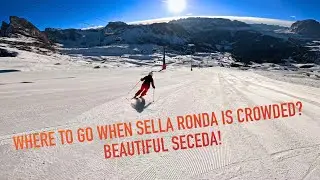 ⛷️ Seceda - Col Raiser, Val Gardena, 01.2024, 4K