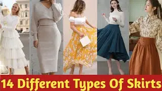 14 Different Types Of Skirts  #skirts #skirtsoutfits #skirt #fashion #fashionstyle