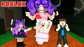 &iexcl;ME EMPUJA HACIA LA BESTIA! ft. Crazy Erzy, Crystal Sims y Dany // Flee the facility - Roblox
