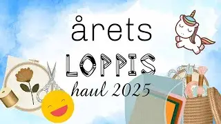 ÅRETS LOPPIS HAUL 2025 PYSSEL, FÖRVARING, SMÅ SKÅP, HUNDGREJER