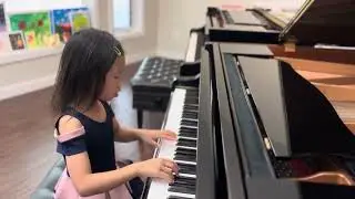 RCM Level 5 | Pierrot and Pierrette by 7 years old m to celebrate learning piano for just ONE year