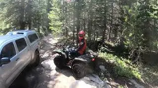 Компания Backbone Adventures предлагает прокат квадроциклов и джипов Razor в Эстес-Парке, штат Ко...