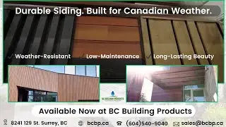 Premium Siding for Homes & Buildings | Available Now at BC Building Products
