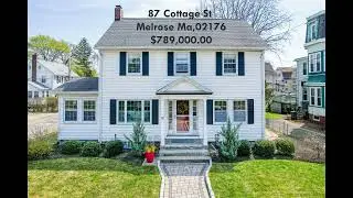 TOUR THIS CHARMING RENOVATED HOME FOR SALE IN MELROSE MA