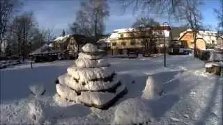 Winterimpressionen in Waldbrunn Odenwald - Blade 350 QX3 - HD