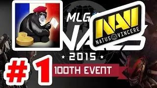 SingSing MFF Dota 2 - NaVi vs MFF Monkey Freedom Fighters MLG Finals 2015 Game 1