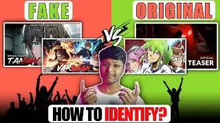 FAKE vs ORIGINAL INDIAN ANIME | TANDAV | TRIO | Clanimex