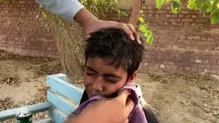 Kindness in a Haircut ✂️  Homeless Man&rsquo;s Emotional Reaction