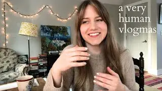 a cozy writing desk for the holidays | vlogmas diary 1