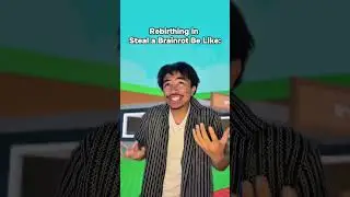 Возрождение в Steal a Brainrot Be Like fr #shorts #viral