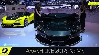 2080 HP Arash AF10 - LIVE #GIMS 2016 Geneva Motor Show