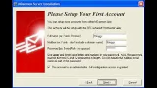 Lecture 2 Installation and config of MDaemon E-mail server easy Lecture Urdu
