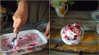 Cherry Ice-cream recipe | How to make cherry Ice cream | homemade Ice cream recipe | 