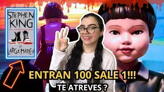 Si amaste El juego del calamar 🦑 LEE La Larga Marcha YA 🤯 📖!!!