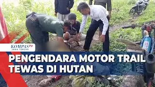 Pengendara Motor Trail Ditemukan Tewas di Hutan
