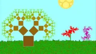 A Year in the Life of a Pythagoras Tree