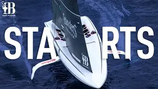 EVERY Race START in Louis Vuitton Cup - Semi-Finals #2 | 🇮🇹 VS 🇺🇸 | America's Cup