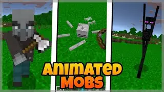 Minecraft Mobs Animation Addon! - Coptaine's Animation v1.5