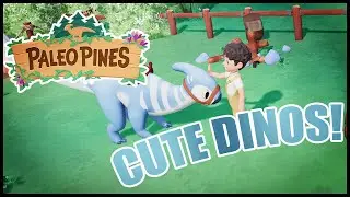 CUTE DINOSAUR FARMING GAME! (Paleo Pines Demo)