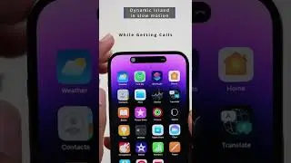 iPhone 14 Pro Max Dynamic Island in Slow Motion By PJ