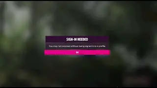 Как исправить &laquo;вы не можете продолжить, не выполнив вход в профиль&raquo; на forza Horizon 5