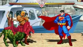 HE-MAN vs SUPERMAN - Must See MOST HIGH LEVEL INSANE FIGHT!
