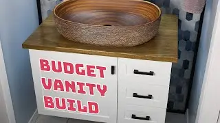 $1200 Vanity for $300: DIY Floating Bathroom Vanity is the Ultimate Budget Hack