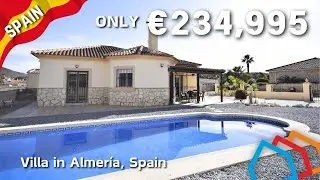 RESERVED! Villa for sale in Arboleas, Almeria, Spain | Villa Coral | 3 bed 2 bath villa with a pool!