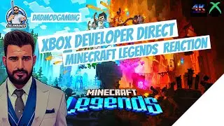 Minecraft Legends Reaction | Xbox Developer Direct