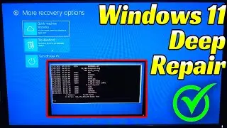 Исправление проблемы с загрузкой Windows 11 (полное восстановление с помощью USB-накопителя / без...